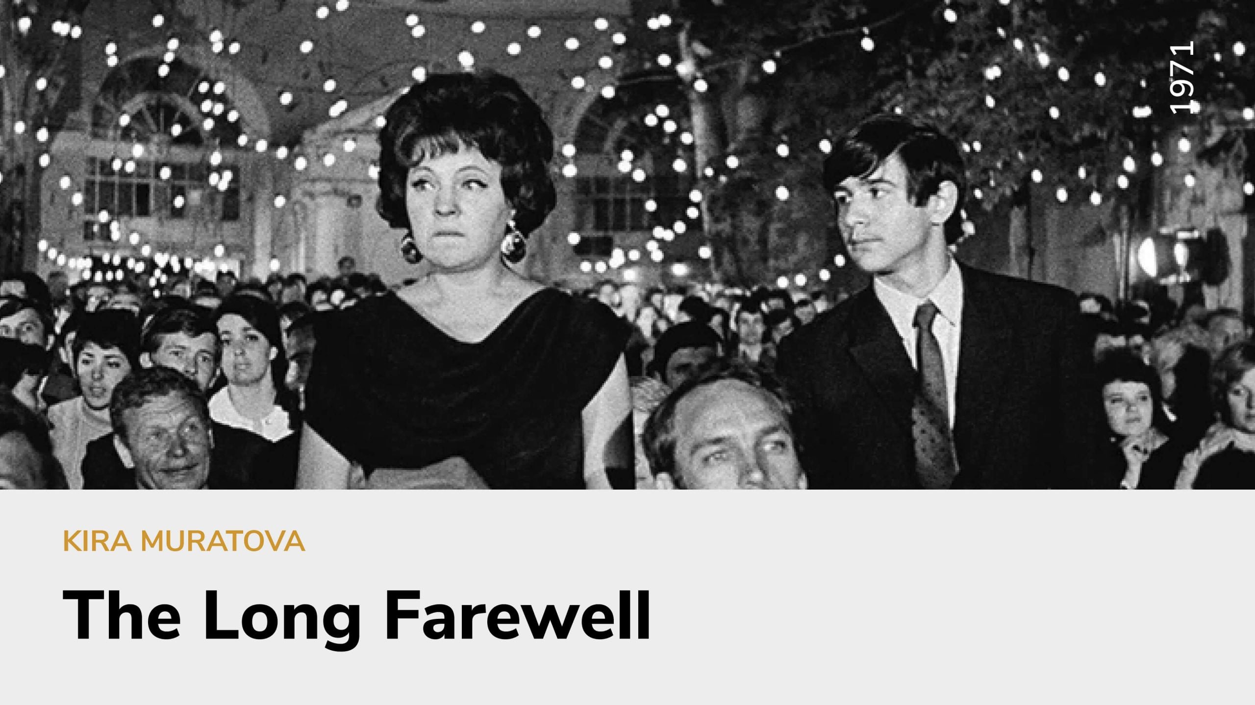 The Long Farewell