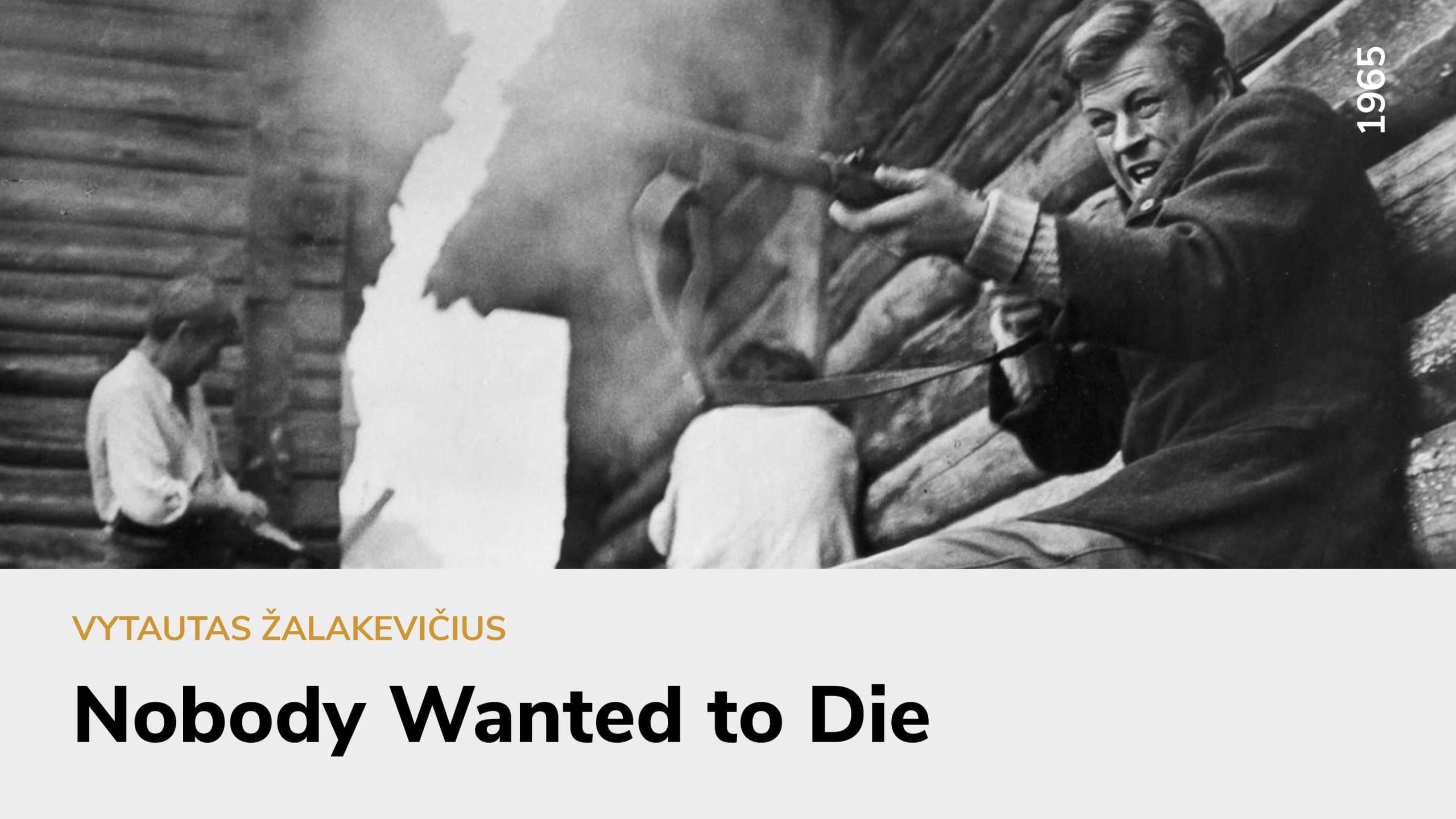 Nobody Wanted to Die